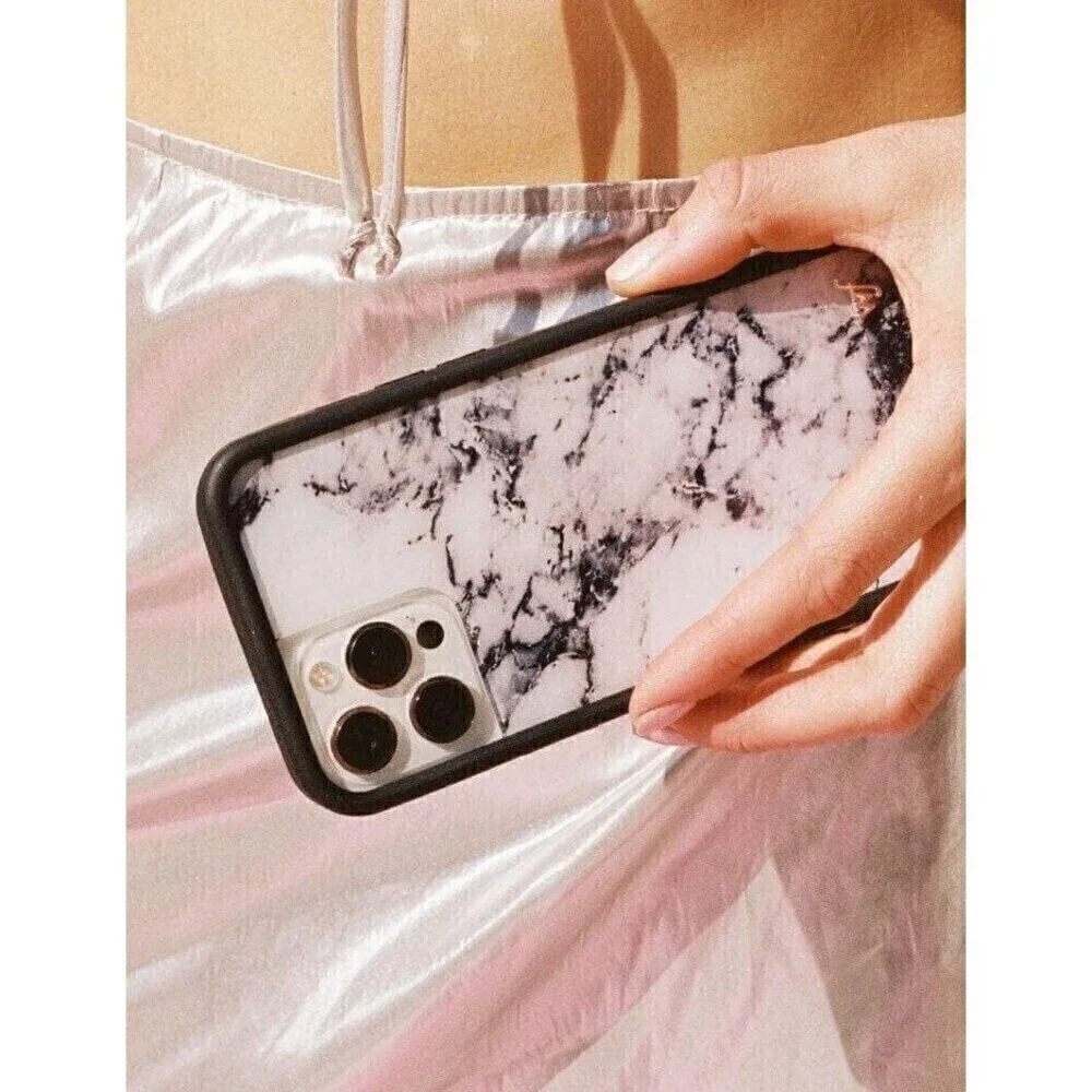 Wildflower Case iPhone 12 Pro Max Marble 4 ft. Drop Durability